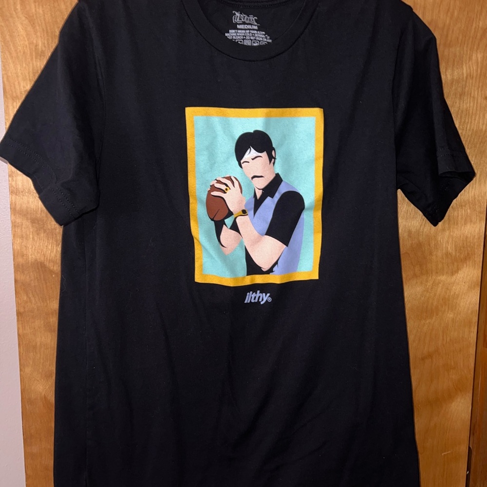 Black Graphic T-Shirt for Men